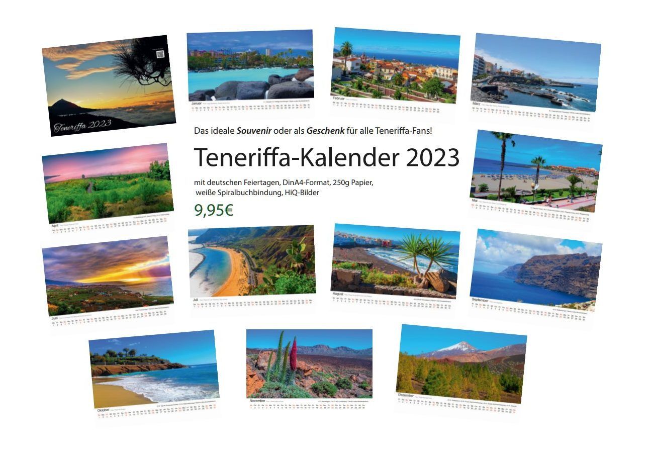 Teneriffa-Kalender 2023
